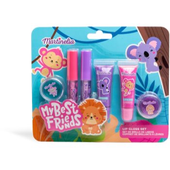 Martinelia My Best Friends Lip Gloss Set set cu luciu de buze pentru copii - imagine 2